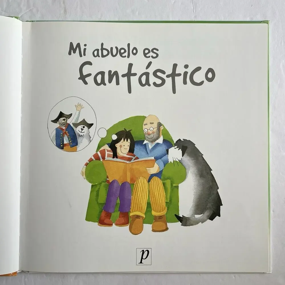 Mi Abuelo Es Fantastico and Te Adoro Set of 2 Childrens Story Books